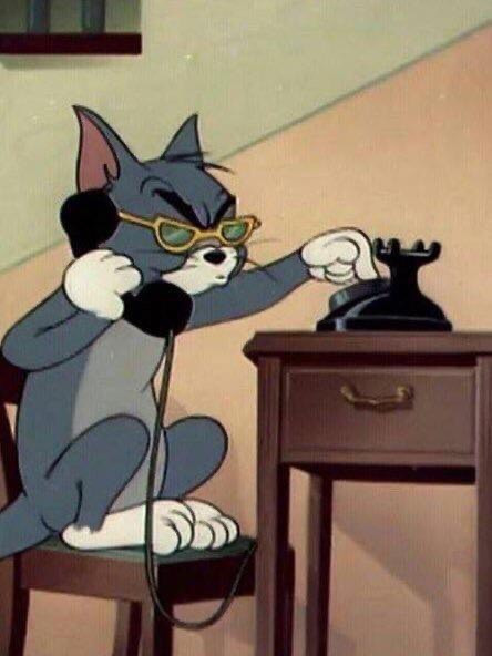 Tom cat calling the FBI meme - Tom and Jerry meme - Meme
