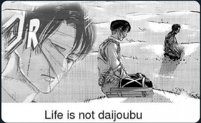 Life is not daijoubou